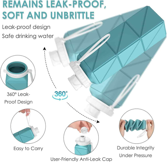 Foldable Silicone Water Bottle
