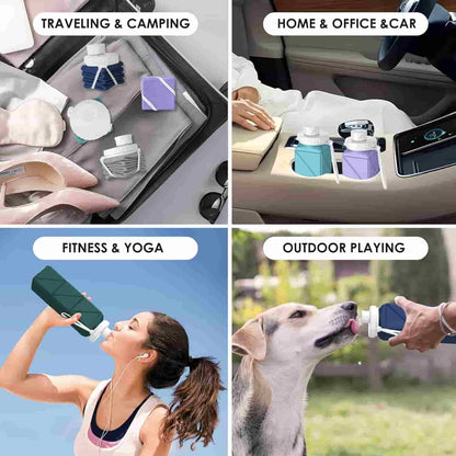 Foldable Silicone Water Bottle