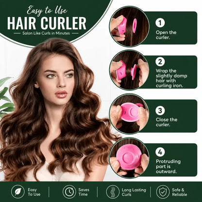 Magic Hair Curlers Set (Pack of 10)