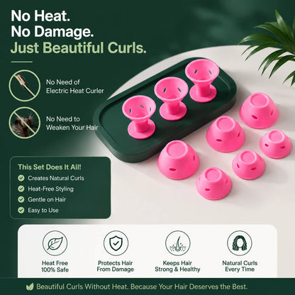 Magic Hair Curlers Set (Pack of 10)
