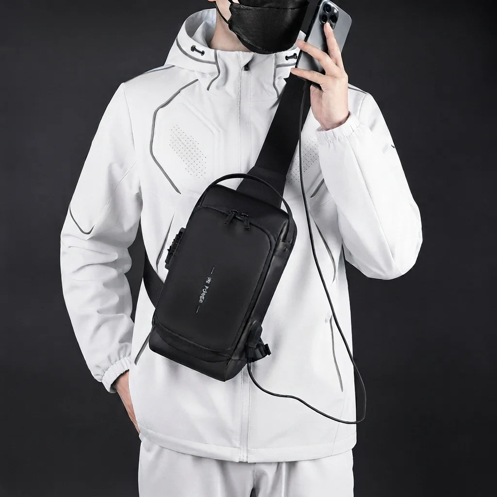 Sultaziq™ Premium Anti-Theft Crossbody Travel Backpack