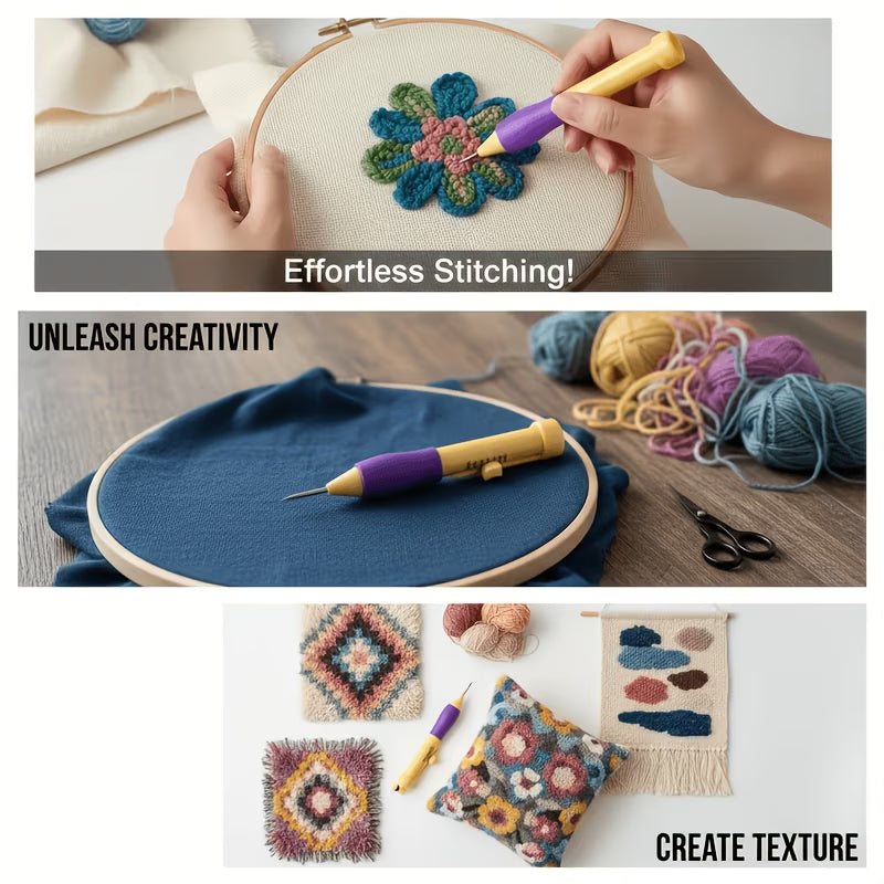 Adjustable Embroidery Punch Needle kit
