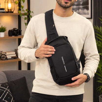 Sultaziq™ Premium Anti-Theft Crossbody Travel Backpack
