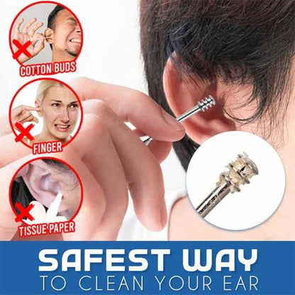 🧼 Ear Wax Cleaning Kit – 2 PCS Stainless Steel Tools